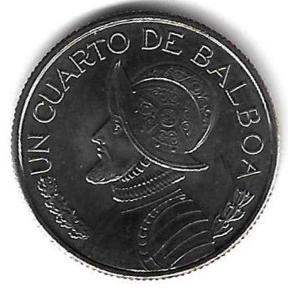 Panama - 1/4 Balboa 2018 (Km# 128)