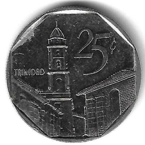 Cuba - 25 Centavos 1994 (Km# 577)
