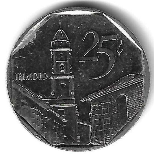 Cuba - 25 Centavos 1994 (Km# 577)