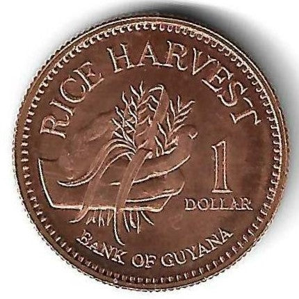 Guiana - 1 Dolar 2008 (Km# 50)