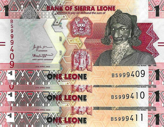 Serra Leoa - 1 Leone 2022 (# 34a)