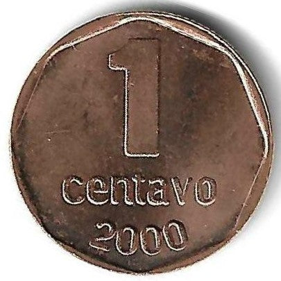 Argentina - 1 Centavo 2000 (Km# 113a)