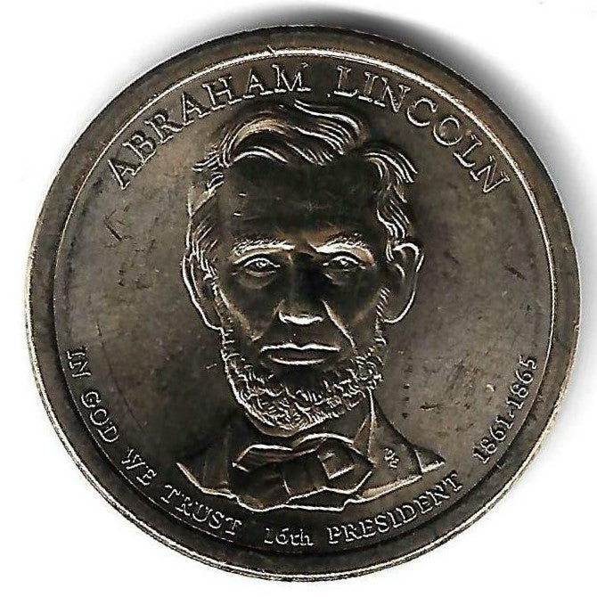USA - 1 Dolar 2010 (Km# 478) Abraham Lincoln