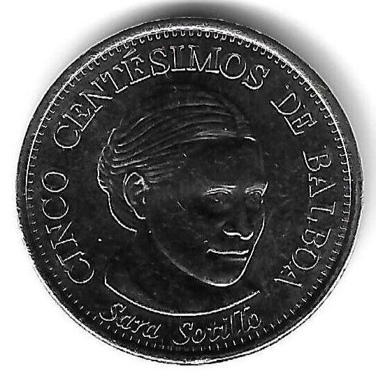 Panama - 5 Centesimos 2018 (Km# 133.1)