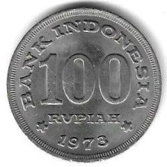 Indonesia - 100 Rupias 1973 (Km# 36)