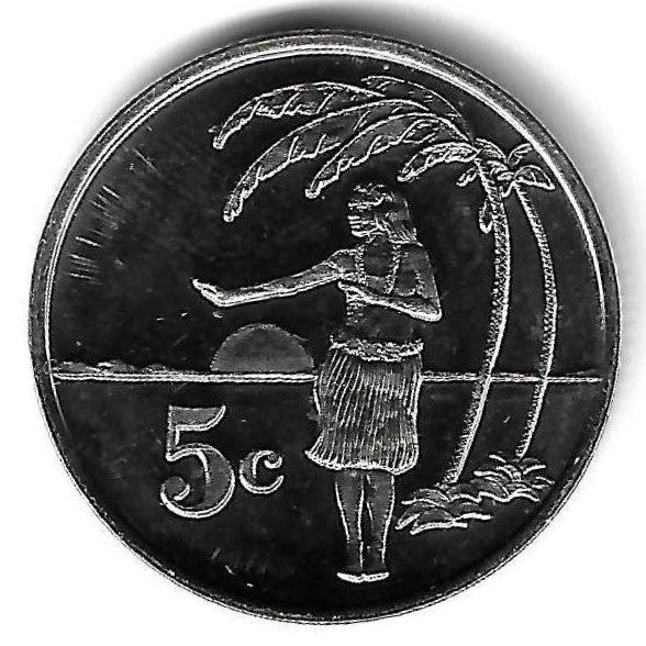 Tokelau - 5 Centimos 2012 (Km# 102)