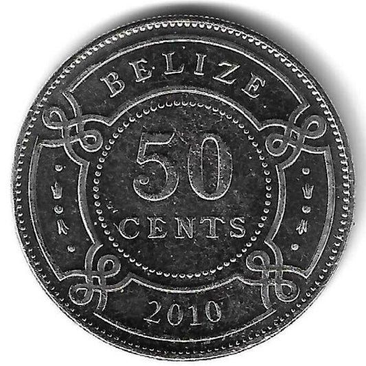 Belize - 50 Centimos 2010 (Km# 37)