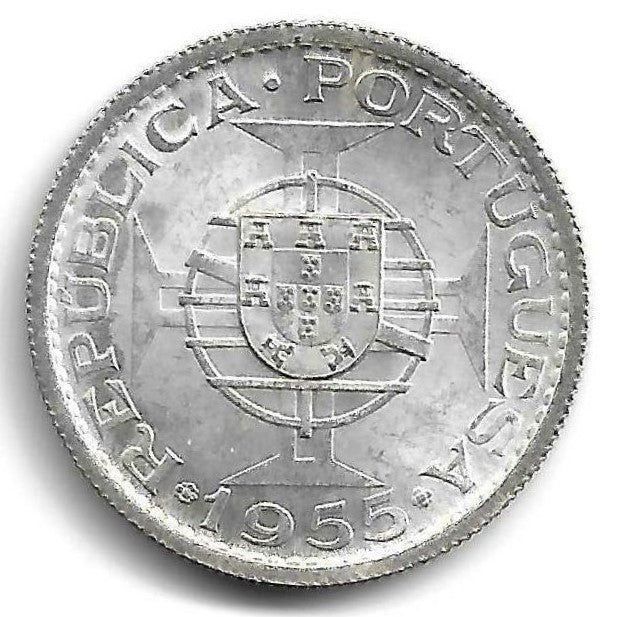 Angola - 10$00 1955 (Km# 73)