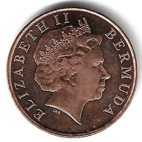 Bermudas - 1 Centimo 2008 (Km# 107)