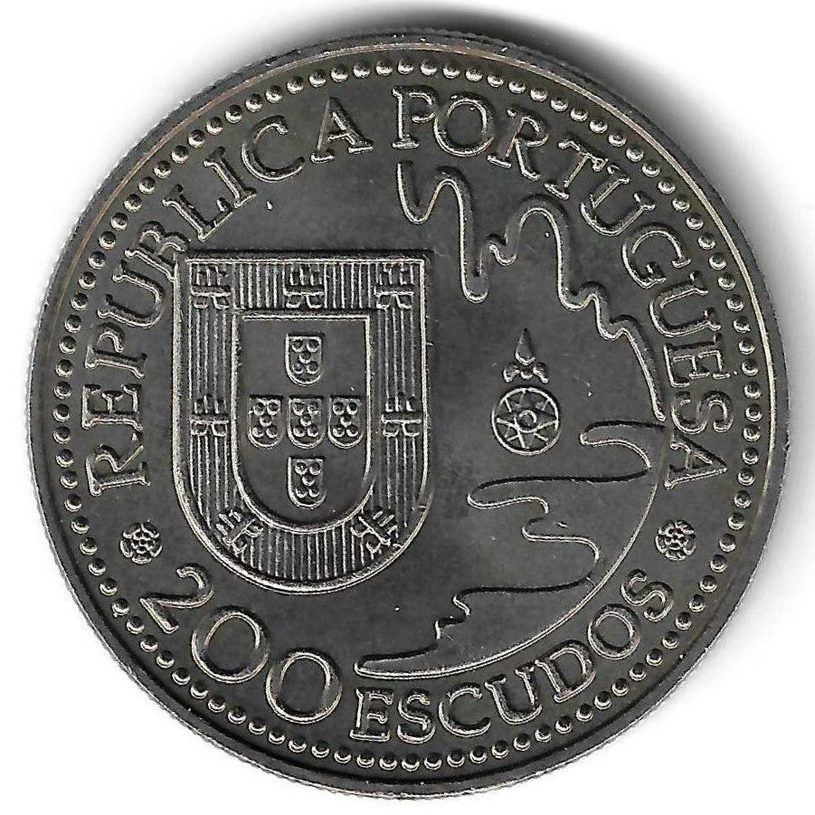 Portugal - 200$00 1993 (Km# 665)     Tanegashima
