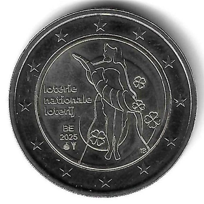 Belgica - 2 Euro 2025 (Km# ..) Lotaria Nacional