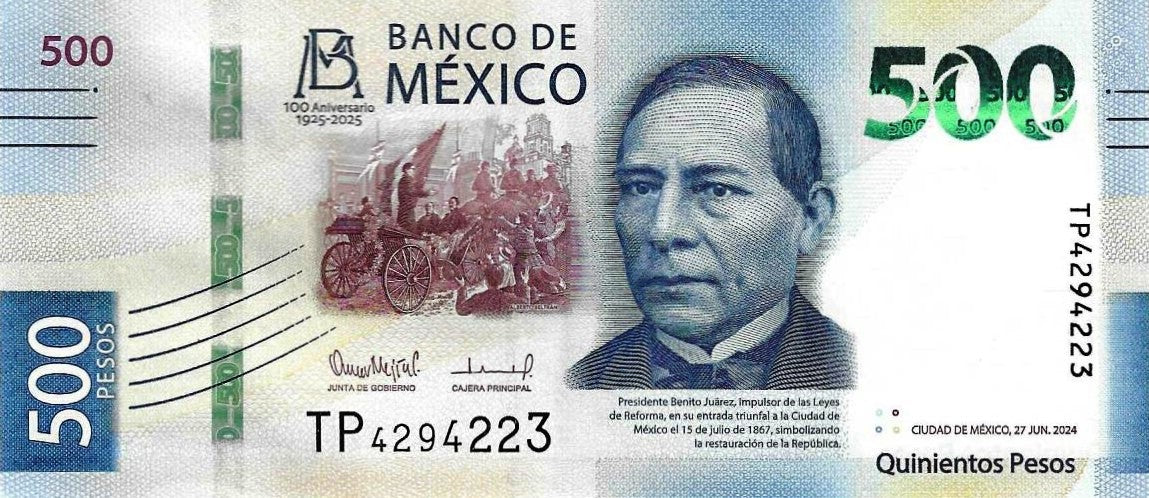 Mexico - 500 Pesos 2024 (# 136)