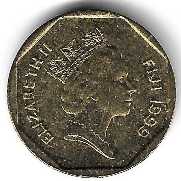 Fiji - 1 Dolar 1999 (Km# 73)