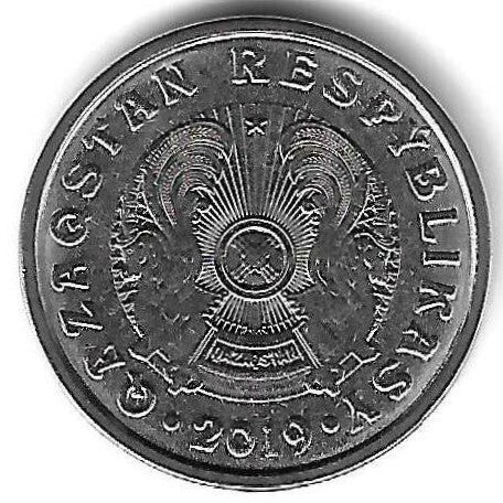 Cazaquistao - 20 Tenge 2019 (Km# 26a)