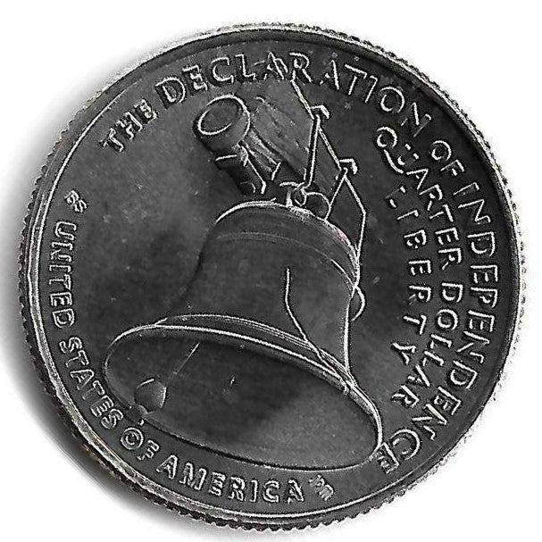 USA - 25 Cents 2026 (Km# 827) Constituiçao
