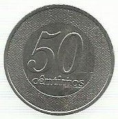 Angola - 50 Centimos 2012 (Km# 107)
