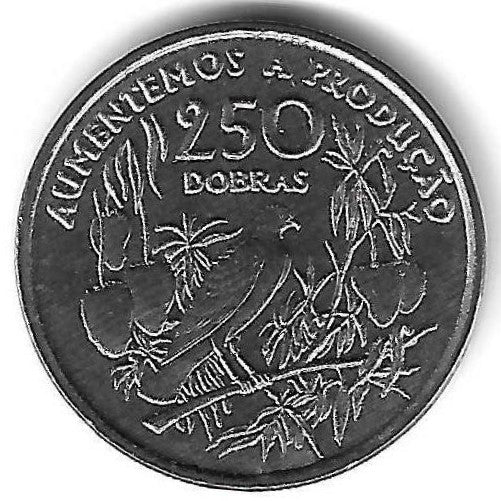 S.T. Principe - 250 Dobras 1997 (Km# 88) Fao