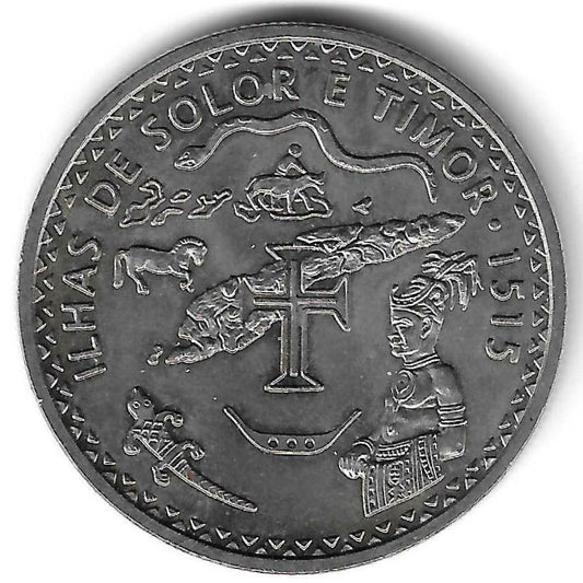 Portugal - 200$00 1995 (Km# 683) Solor e Timor