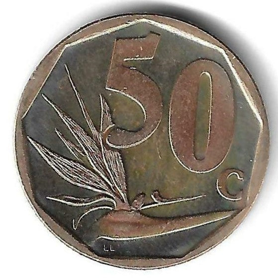 Africa Sul - 50 Centimos 2006 (Km# 489)