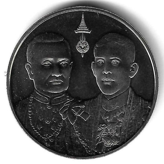 Tailandia - 20 Bath 2025 (Km# ..) Rama I e Rama X