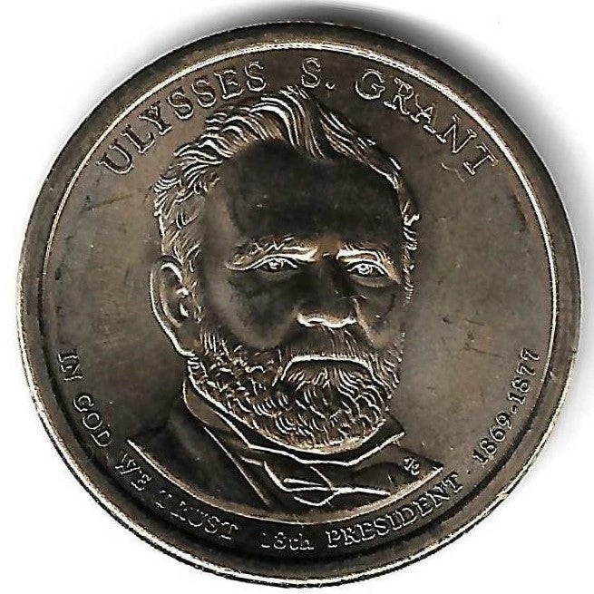 USA - 1 Dolar 2011 (Km# 500) Ulysses S. Grant