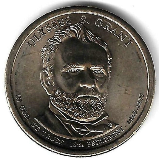 USA - 1 Dolar 2011 (Km# 500) Ulysses S. Grant