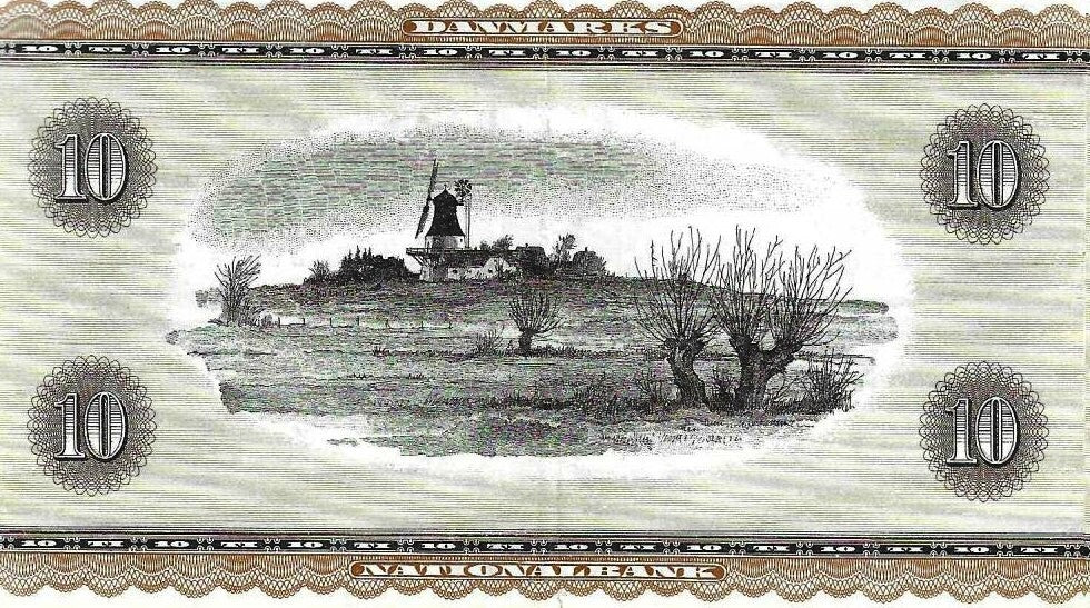 Dinamarca - 10 Kroner 1970 (# 44ae)
