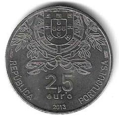 Portugal - 2,50 Euro 2013 (Km# 856) 150 Anos Cruz Vermelha