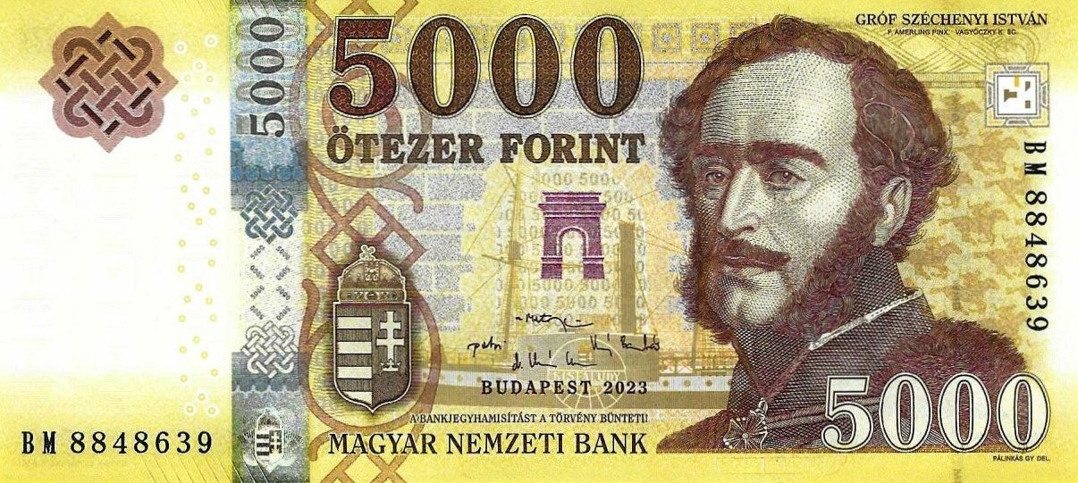 Hungria - 5000 Forint 2023 (# 205d)