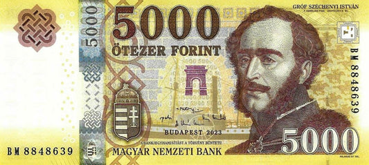 Hungria - 5000 Forint 2023 (# 205d)