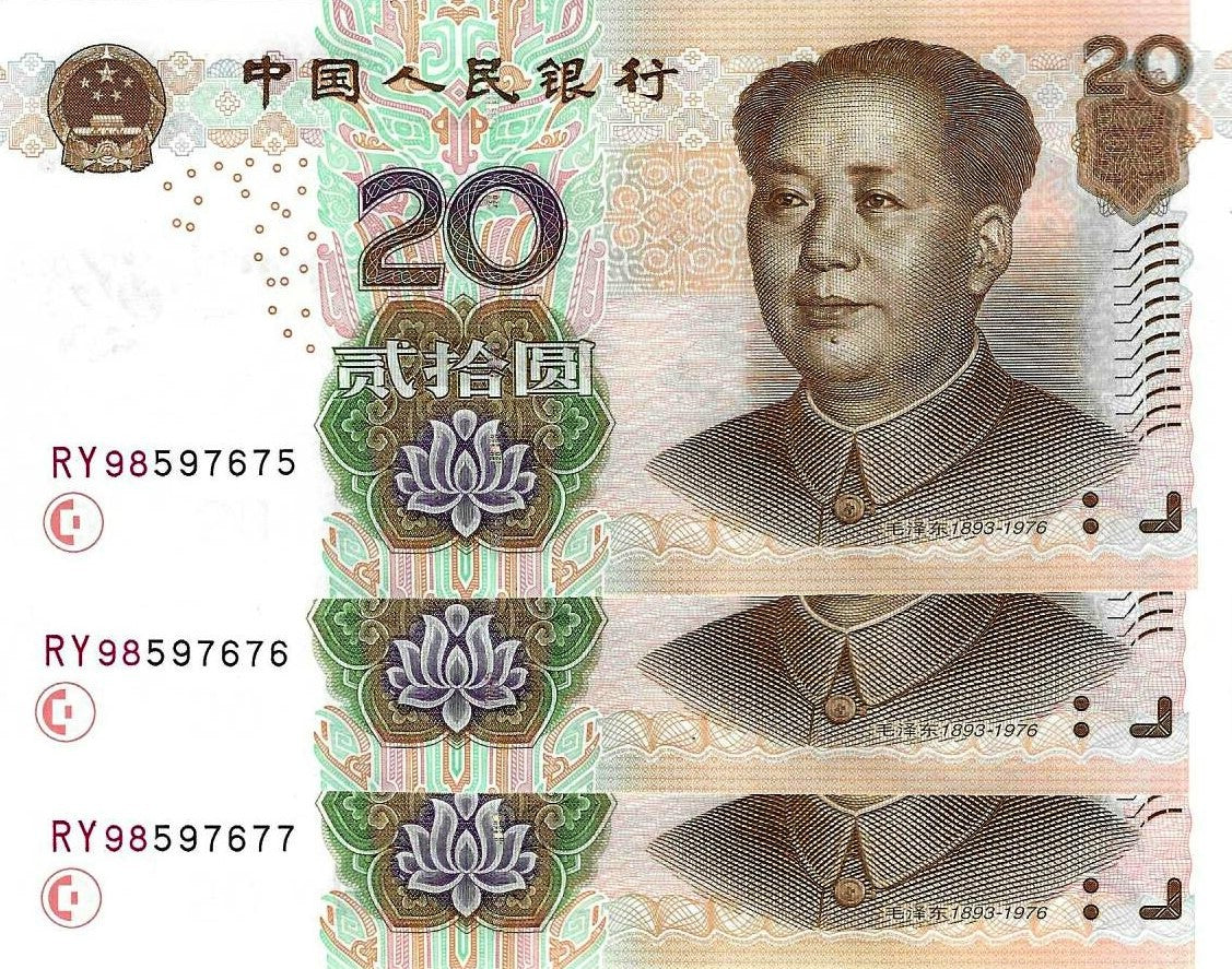 China - 20 Yuan 2005 (# 905)