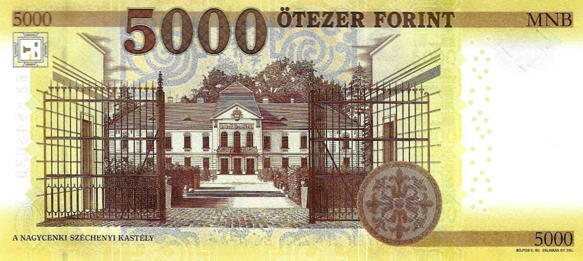 Hungria - 5000 Forint 2023 (# 205d)