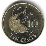 Seychelles - 10 Centimos 2007 (Km# 48a)