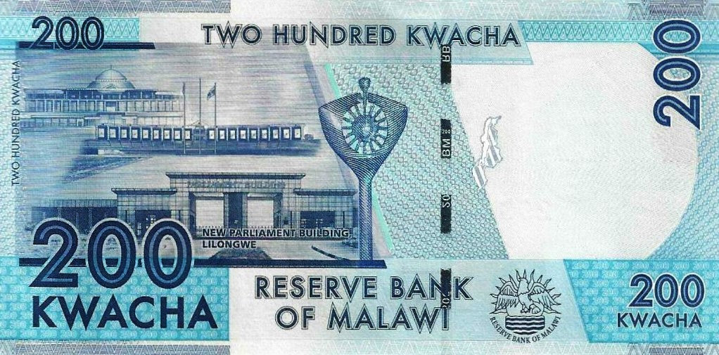 Malawi - 200 Kwacha 2022 (# 65Ag)