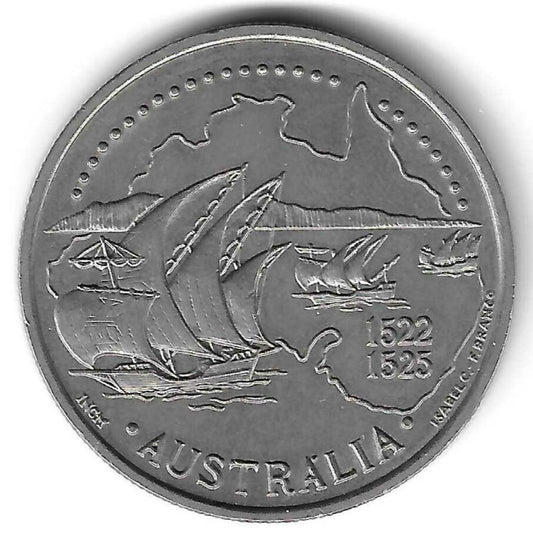 Portugal - 200$00 1995 (Km# 684) Australia
