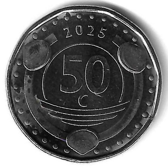 Sin Maarten - 50 Centimos 2025 (Km#..)