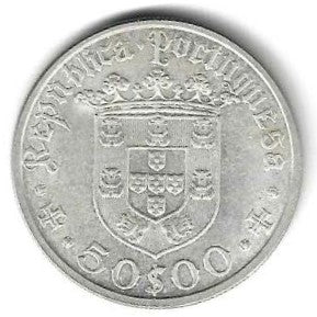 Portugal - 50$00 1968 (Km# 593) Pedro Àlvares Cabral