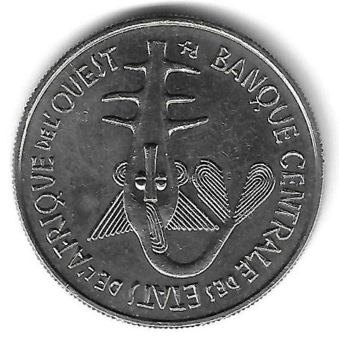 West African States - 100 Francos 1969 (Km# 4)