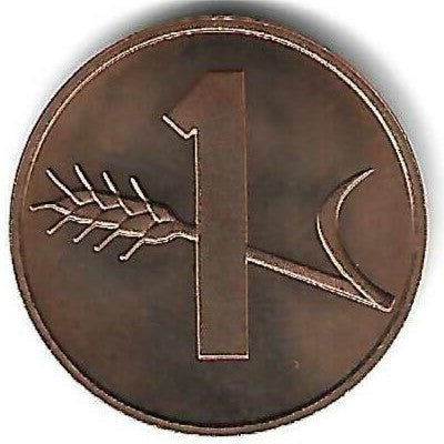 Suiça - 1 Rappen 1982 (Km# 46)