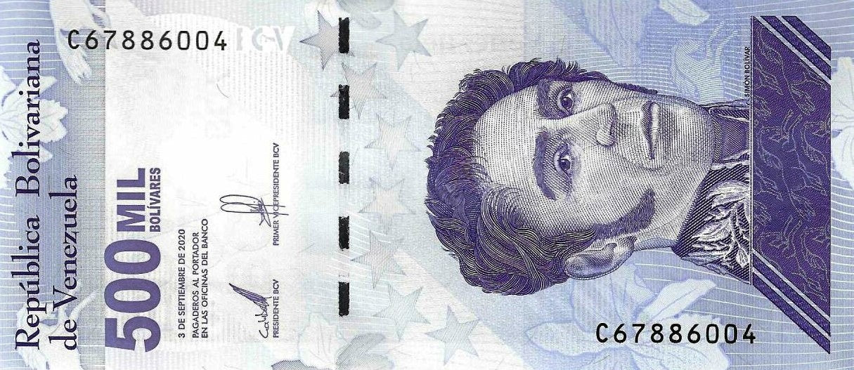Venezuela - 500000 Bolivares 2020 (# 113a)
