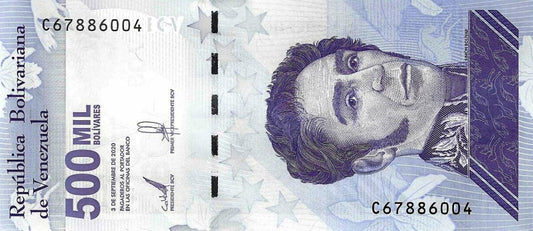 Venezuela - 500000 Bolivares 2020 (# 113a)