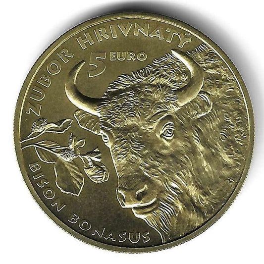 Eslovaquia - 5 Euro 2024 (Km# ..) Bisonte