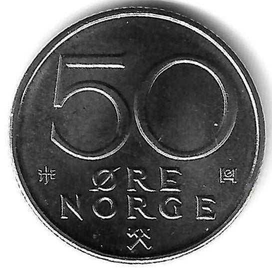 Noruega - 50 Ore 1996 (Km# 418)