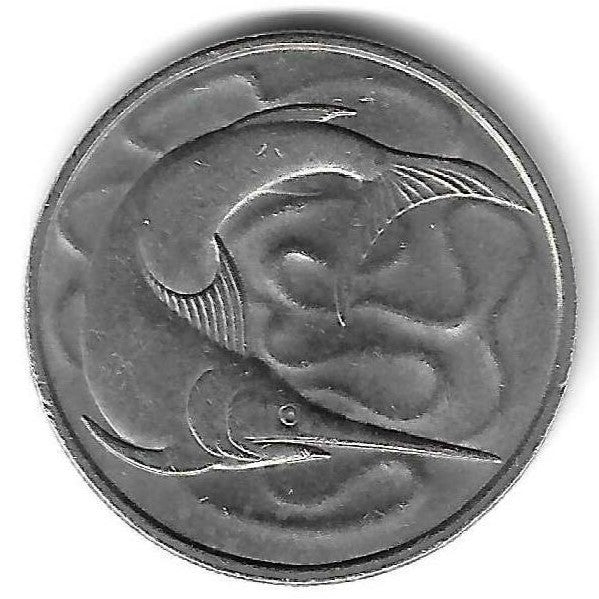 Singapura - 20 Centimos 1981 (Km# 4)