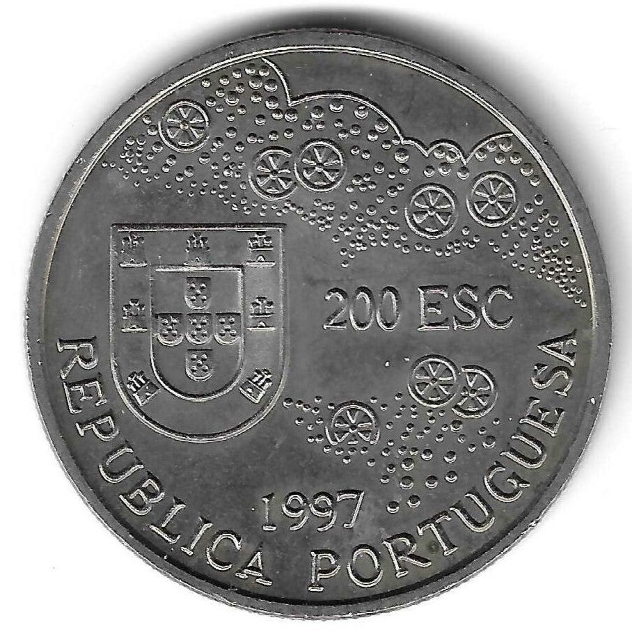 Portugal - 200$00 1997 (Km# 698)     Luis Frois