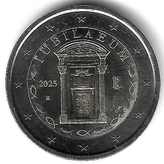 Italia - 2 Euro 2025 (Km# ..) Jubileu