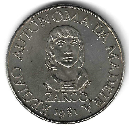 Portugal - 100$00 1981 (Km# 5)    Zarco