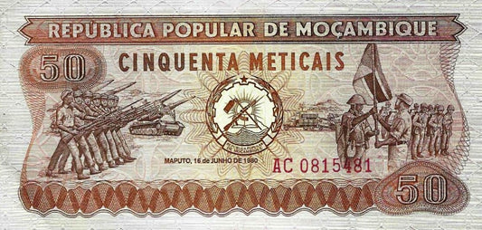 Moçambique - 50 Meticais 1980 (# 125)