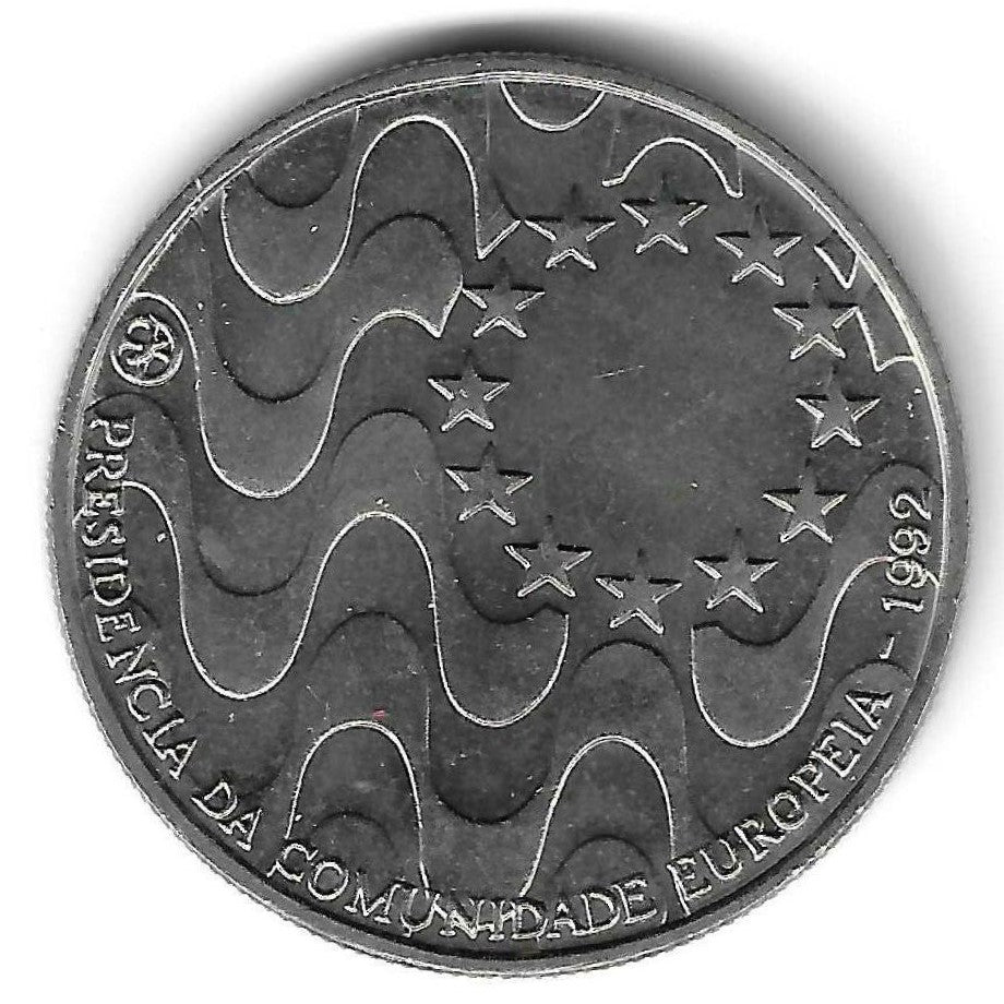 Portugal - 200$00 1992 (KM# 663) Presidencia Comunidade Europeia