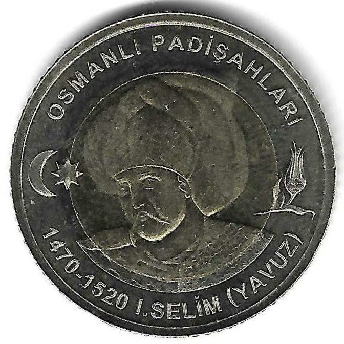 Turquia - 1 Lira 2024 (Km# ..) Selim I